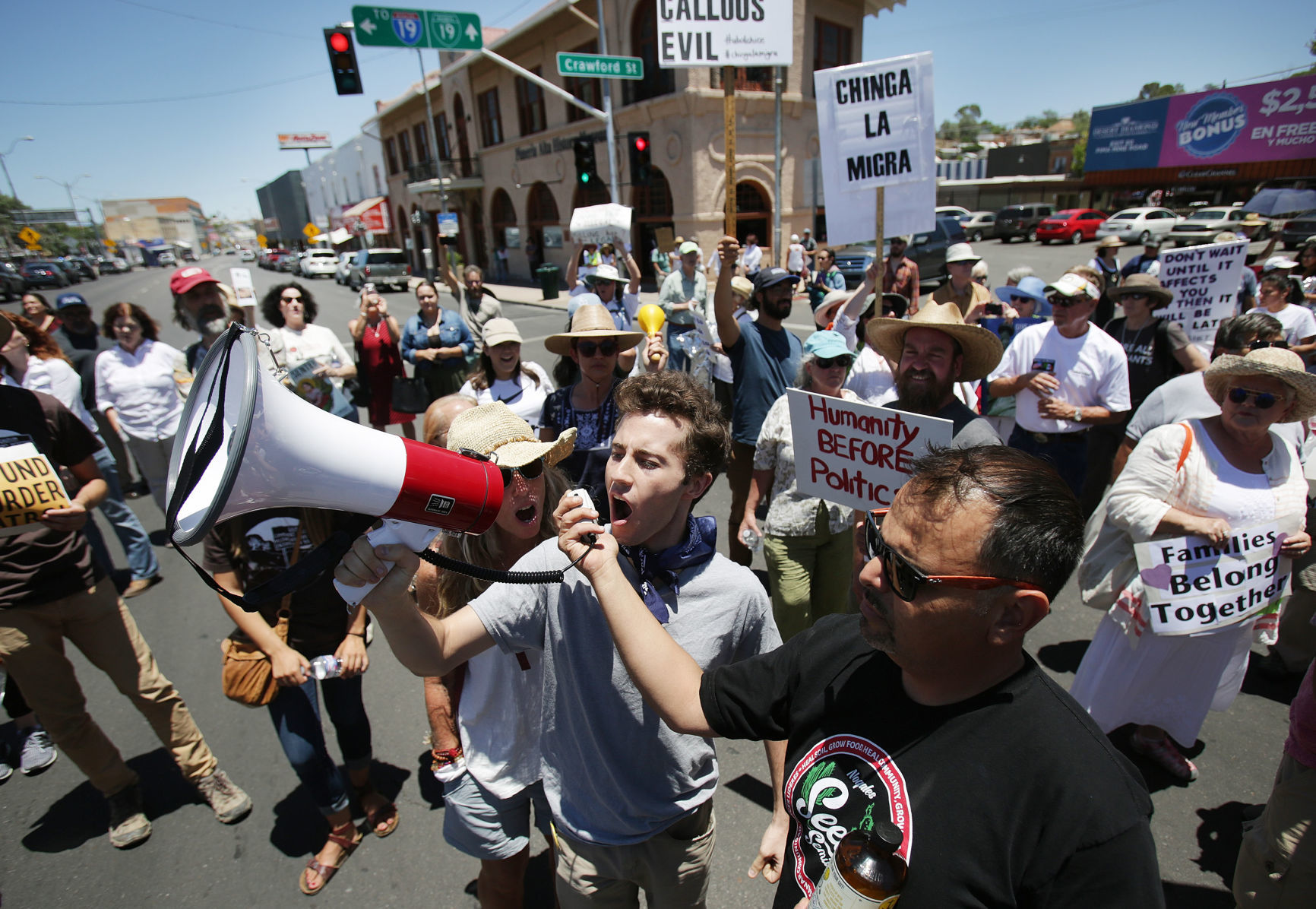 Families Belong Together Rally in Nogales